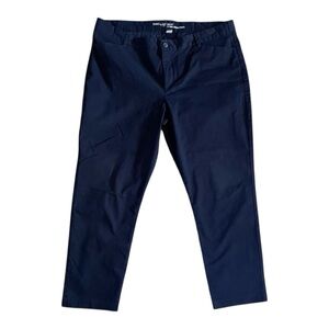 GAP Slim Fit Khaki Pants in Navy Blue, Size 16R